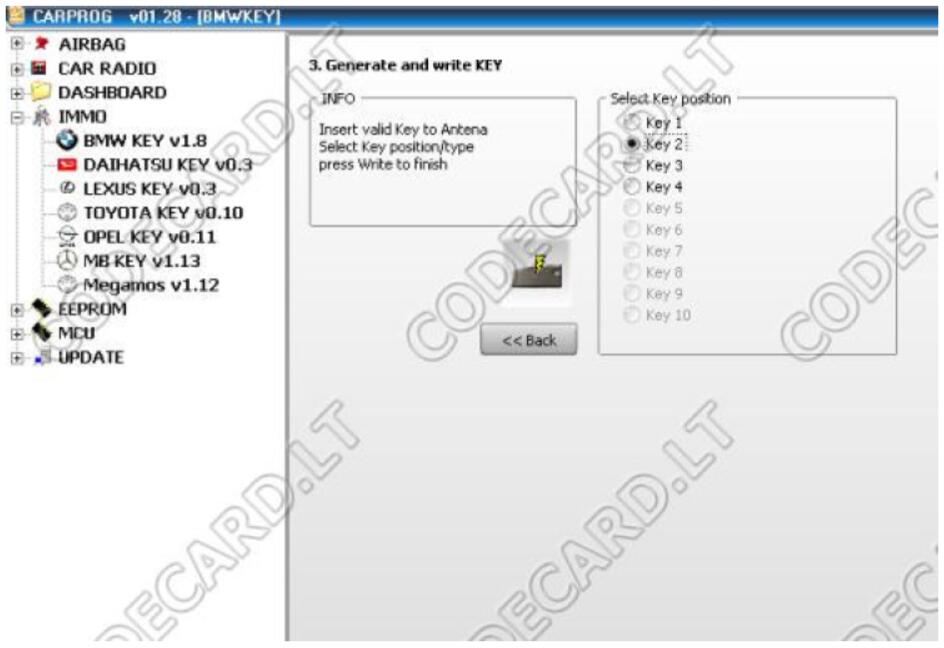 How to Use Carprog Program Keys for BMW (4)