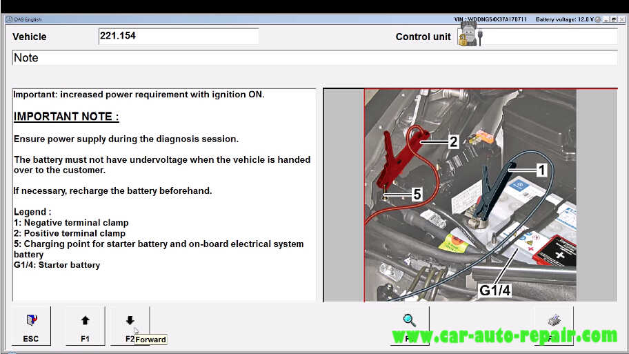 How to XENTRY SCN Coding for Mercedes Benz S221 (6)