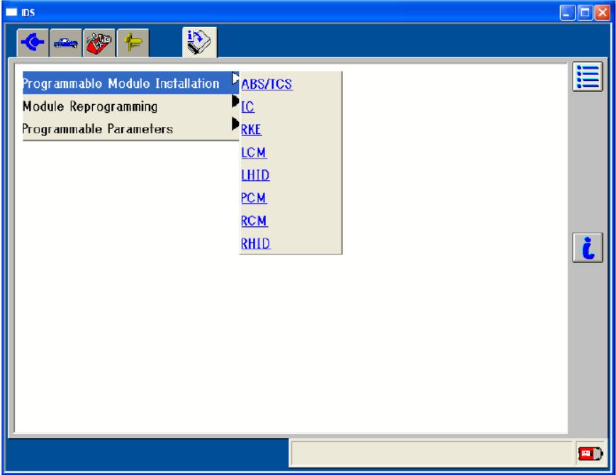 Mazda IDS Modules Programming Guide (10)