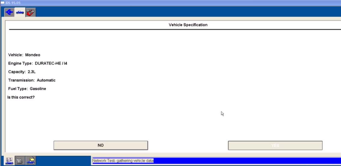 Ford IDS Configure Parameter for Ford Mondeo (4)