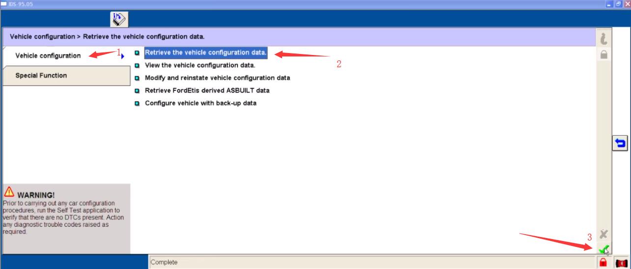 Ford IDS Configure Parameter for Ford Mondeo (9)