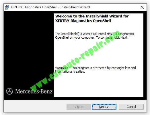 xentry installation