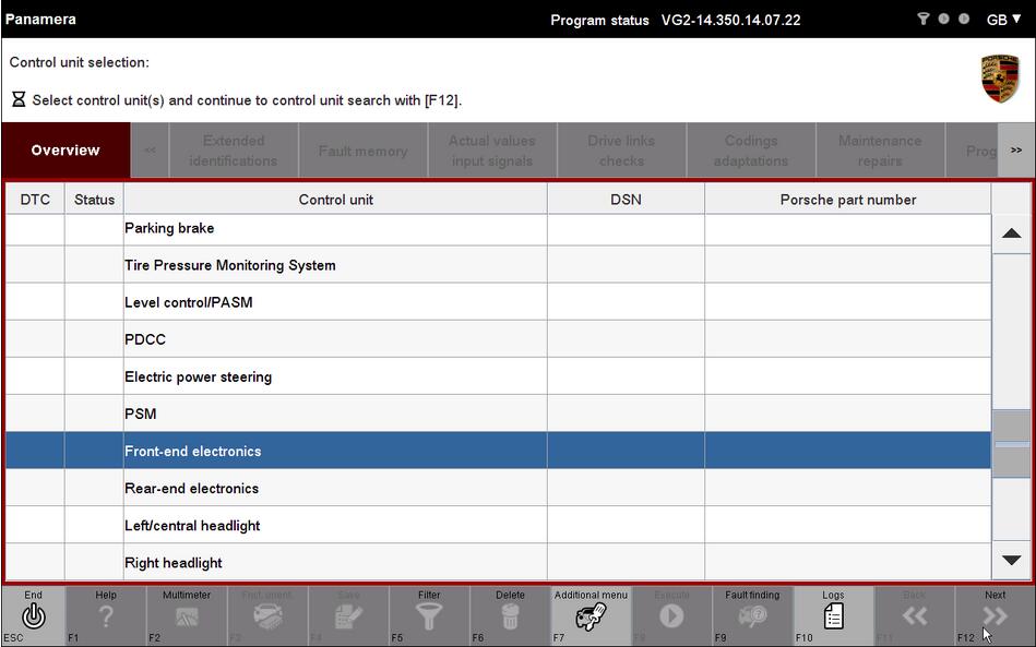 Porsche PIWIS II Diagnose Fornt-end Electronic & Instrument Cluster for Panamera (3)