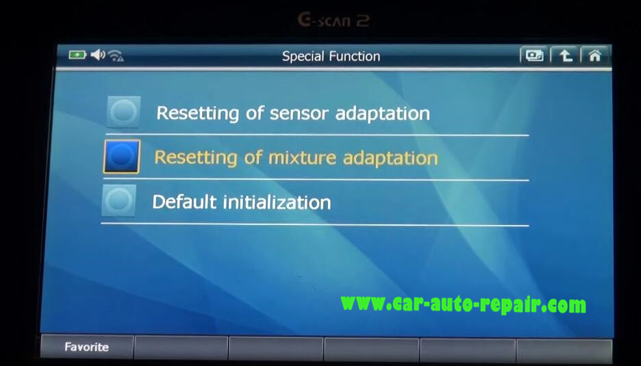 Gscan2 Reset Engine Sensor & Mixture Adaptation for Benz G-Class (6)
