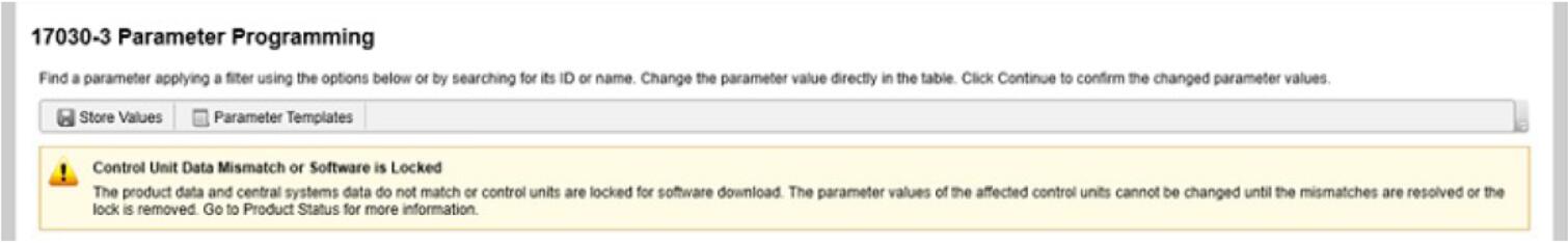 Volvo PTT Invalid Parameter Values Operation Guide (6)