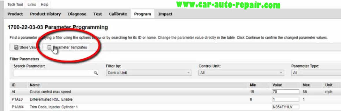 Volvo PTT Perform Newer Parameter Template Programming Guide (12)