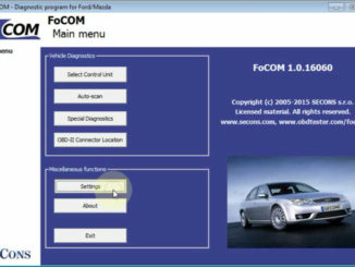 Ford Focus Cruise Control CCF Programming by FCOM (1)