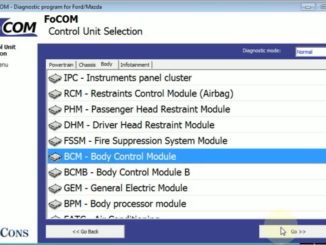 How to Use FCOM Trouble Codes Freeze Frame Function (2)