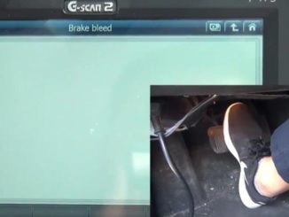 How to Bleed Brake System for Jaguar XF 3L by G-Scan 2 (10)