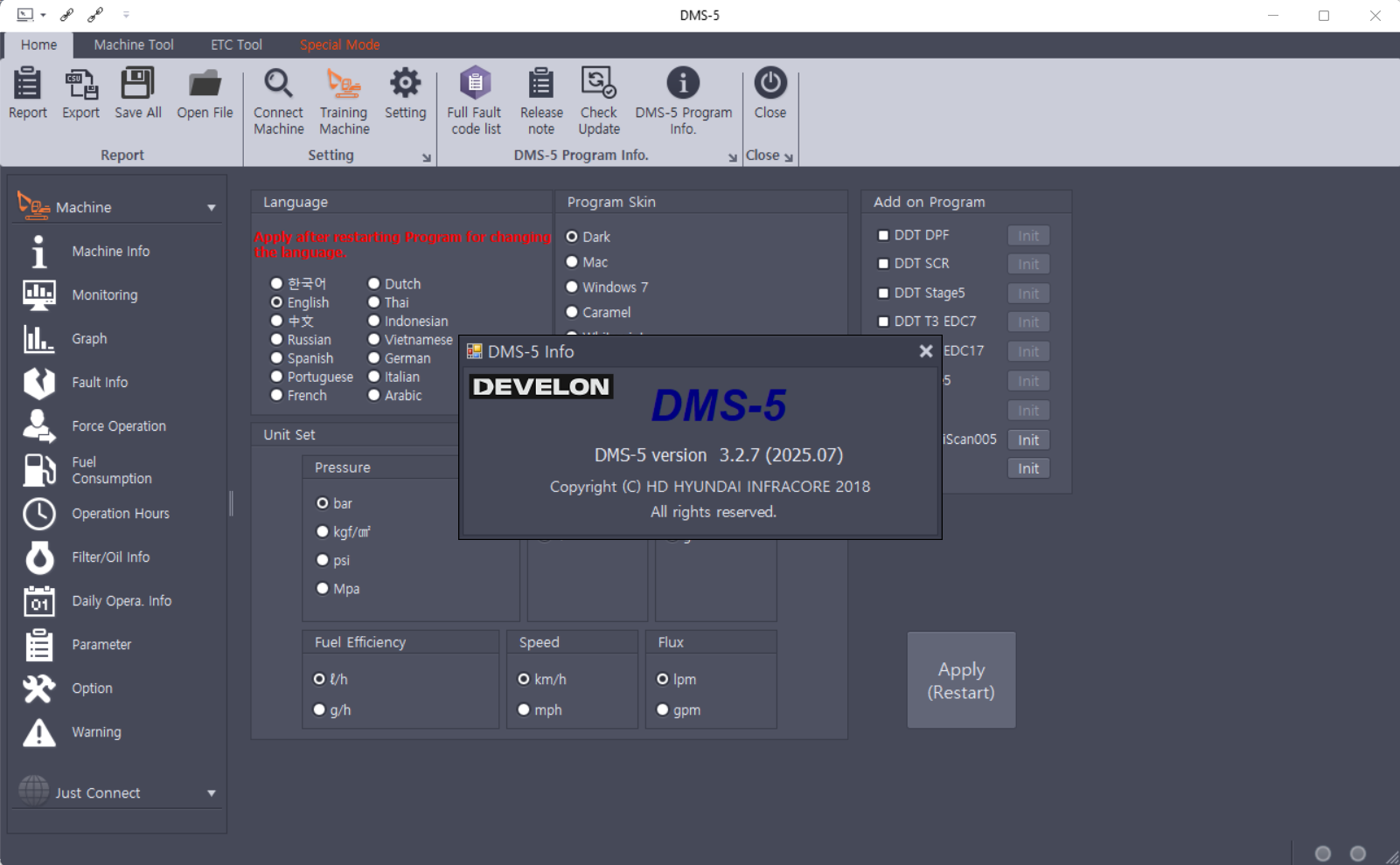 Doosan DMS-5 3.2.7