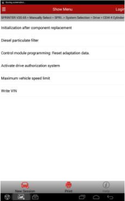 Benz-Sprinter-906-Static-DPF-Regeneration-by-Launch-X431-3