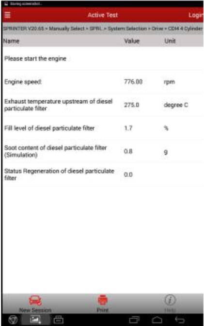 Benz-Sprinter-906-Static-DPF-Regeneration-by-Launch-X431-9