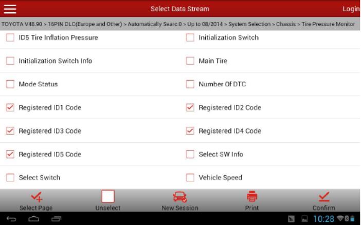 Lexus-ES250-Tire-Pressure-Sensor-Programming-by-Launch-X431-13