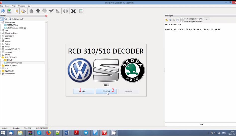 iProg-Pro-Read-Change-PIN-Code-for-VW-RCD310-RCD510-Radio-3