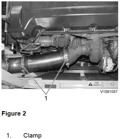 How-to-Replace-Exhaust-Pipe-Flexible-Tube-for-Volvo-EC480-Excavator-3