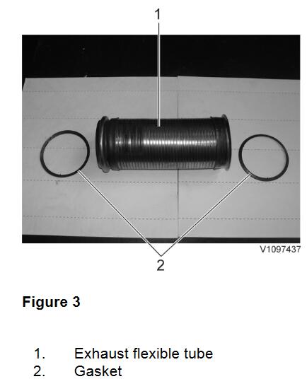 How-to-Replace-Exhaust-Pipe-Flexible-Tube-for-Volvo-EC480-Excavator-4