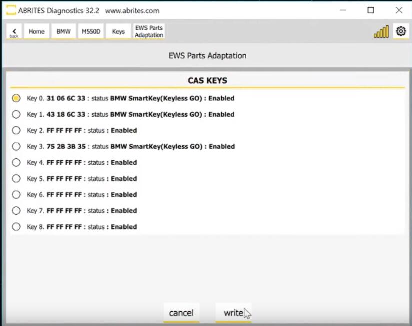 AVDI-All-Keys-Lost-Programming-for-BMW-F10-CAS4-2015-20