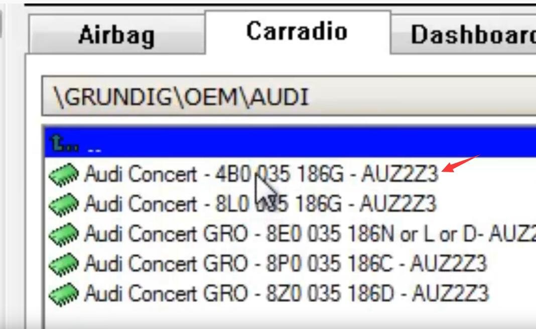 Audi Code Calculator Auz1z1