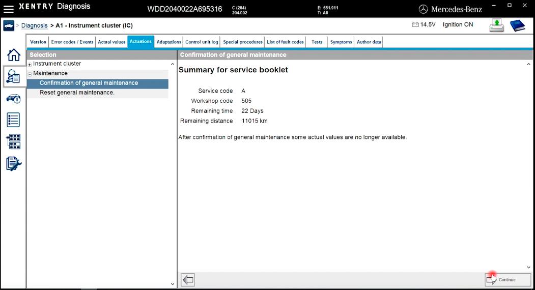 How-to-Perform-Service-Reset-for-Benz-W204-by-Benz-Xentry-5