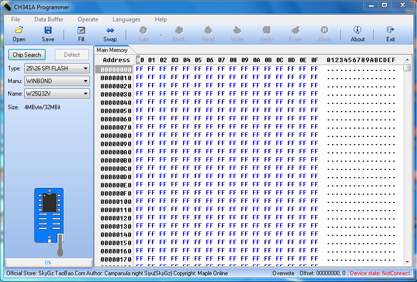 ch341 eeprom programmer