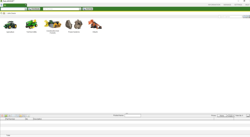2020 John Deere Parts ADVISOR AG + CF + CCE + HITACHI Free DownloadAuto Repair Technician Home