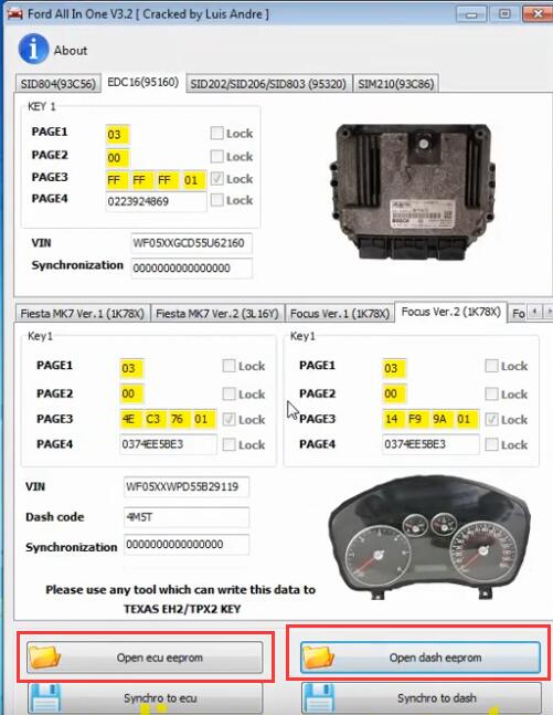 How-to-Synchronize-Dash-to-ECU-for-Ford-Focus-after-ECU-Replacement-4