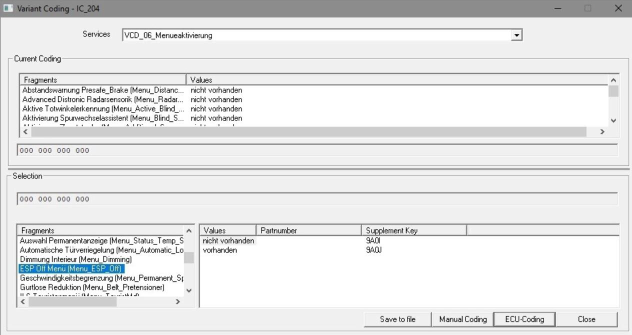 How-to-Use-Vediamo-to-Active-ESP-Off-Menu-for-Mercedes-Benz-W204