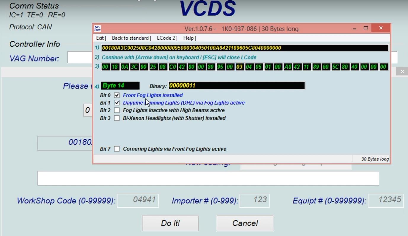 How-to-active-DRL-via-Fog-Lights-with-VCDS-for-Seat-Leon-7