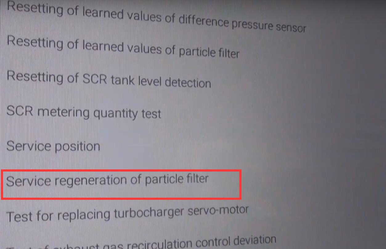 How-to-use-G-scan3-Regenerate-DPF-for-Audi-A6-2016-11