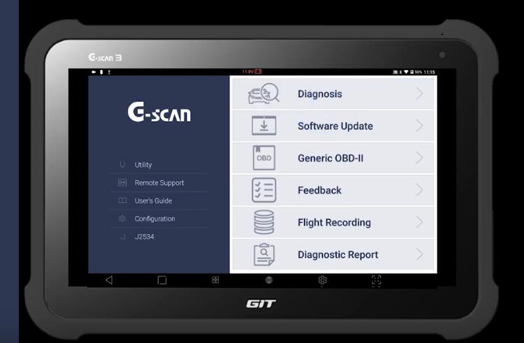 How-to-use-G-scan3-Regenerate-DPF-for-Audi-A6-2016-2