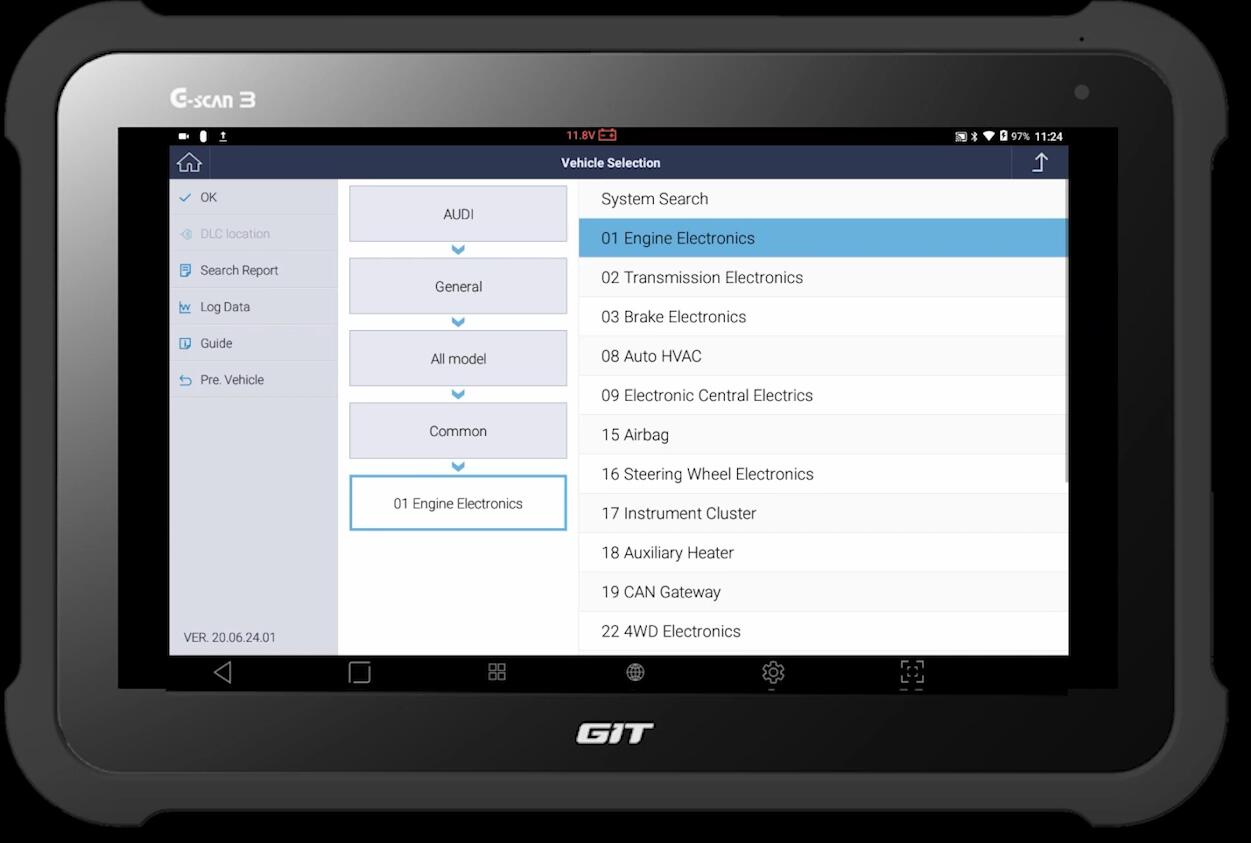 How-to-use-G-scan3-Regenerate-DPF-for-Audi-A6-2016-4