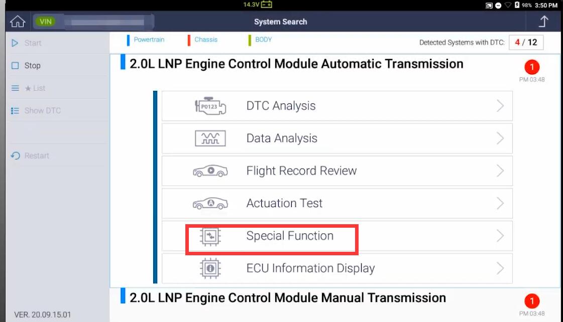 G-Scan-DPF-Regeneration-Function-on-2014-Chevrolet-Captiva-7