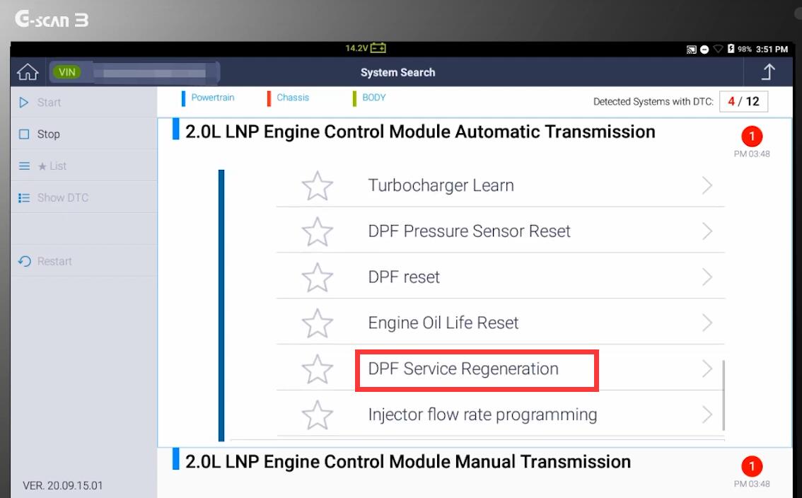 G-Scan-DPF-Regeneration-Function-on-2014-Chevrolet-Captiva-8