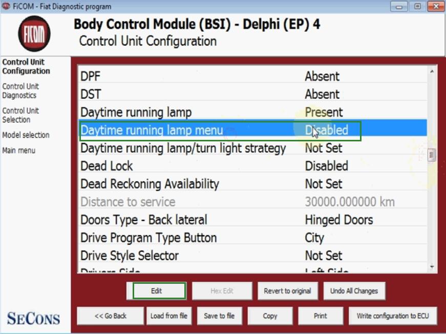 How-to-Enable-Day-Time-Running-Lamp-Menu-on-Fiat-Punto-Evo-by-FiCOM-10