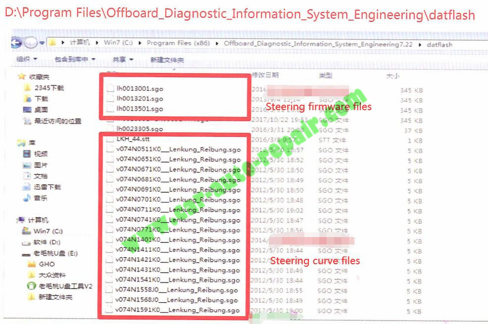 How-to-Flash-Automobile-Steering-Gear-after-Replaced-by-ODIS-Engineering-for-VW-1