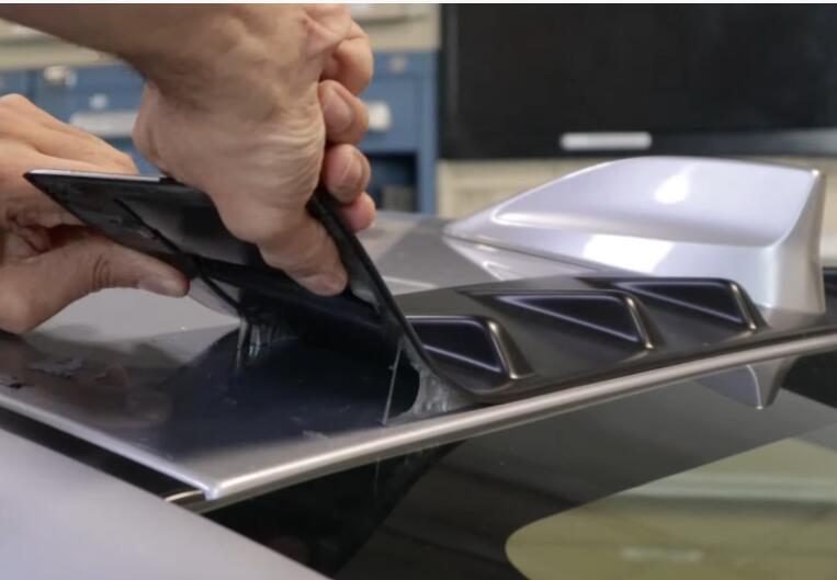 How-to-Remove-3M-Tape-Attached-Trim-Pieces-from-Subaru-2020-STI-3