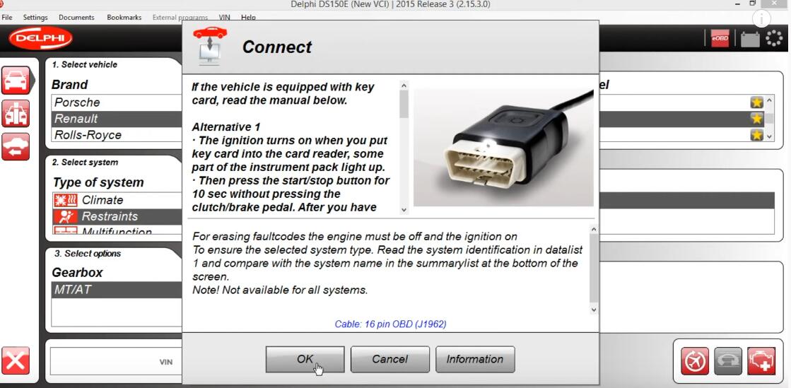 How-to-Scan-Airbag-by-Delphi-DS150-on-Renault-Clio-III-3