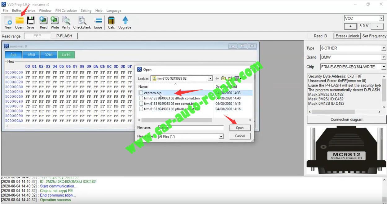 How-to-Use-VVDI-Prog-ReadWrite-BMW-XEQ384-FRM-8