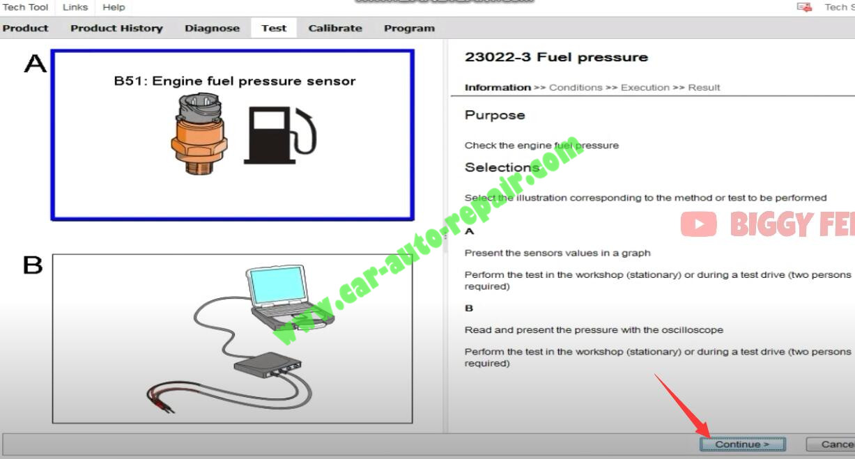 Volvo-PTT-Check-Engine-Fuel-Pressure-for-Volvo-FM4-Truck-3