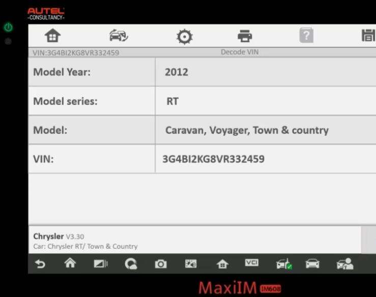 Chrysler-Town-2012-Used-PCM-Reprogramming-by-Autel-IM608-15