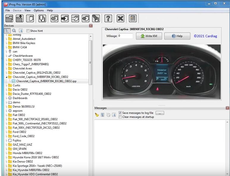 Chevrolet-Captiva-93C86-Mileage-Correction-by-iProg-Programmer-2