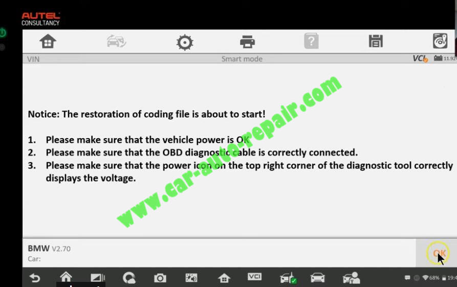 How-to-Use-Autel-IM608-to-Add-New-Key-for-BMW-320i-2013-20