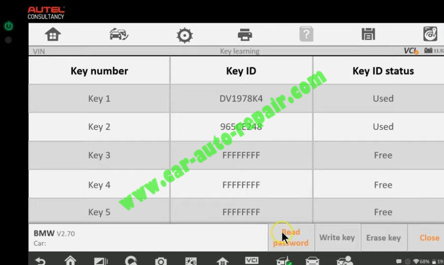 How-to-Use-Autel-IM608-to-Add-New-Key-for-BMW-320i-2013-24