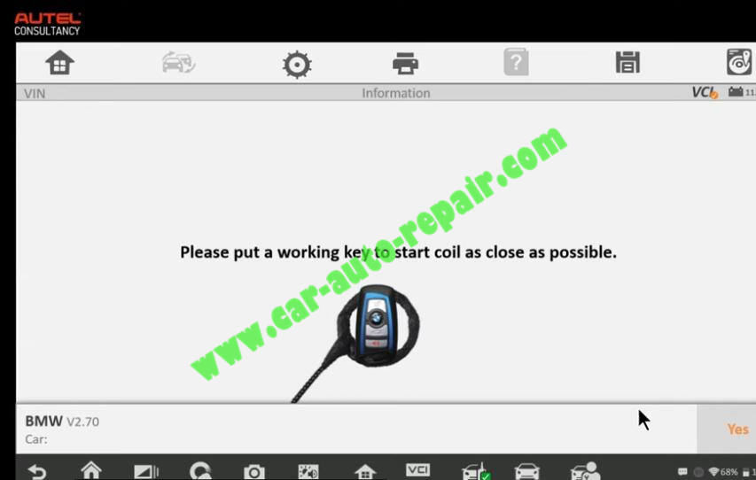 How-to-Use-Autel-IM608-to-Add-New-Key-for-BMW-320i-2013-26