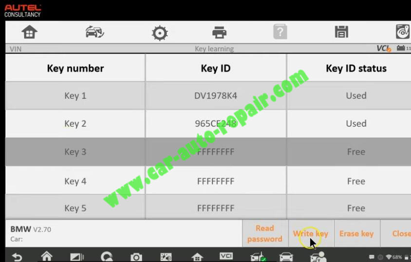 How-to-Use-Autel-IM608-to-Add-New-Key-for-BMW-320i-2013-28