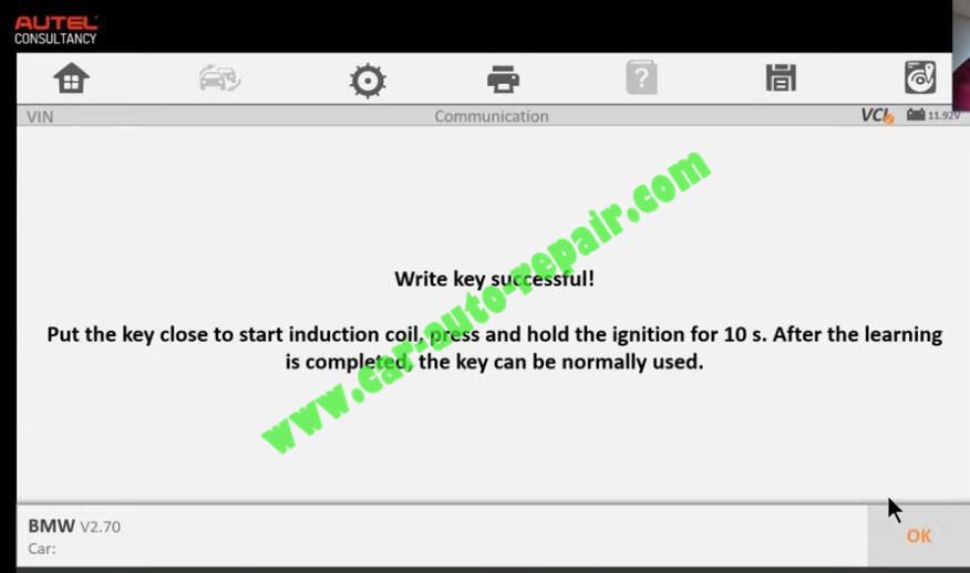 How-to-Use-Autel-IM608-to-Add-New-Key-for-BMW-320i-2013-30