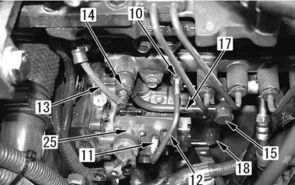 Komatsu-PC130-8-Excavator-Fuel-Supply-Pump-Removal-Installation-Guide-4