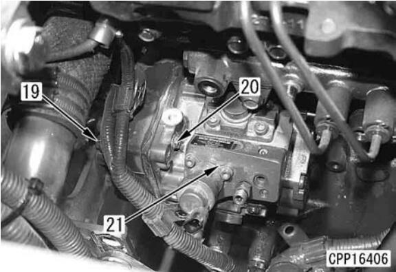 Komatsu-PC130-8-Excavator-Fuel-Supply-Pump-Removal-Installation-Guide-6