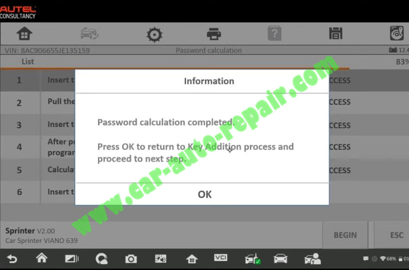 Mercedes-Benz-Sprinter-New-IR-Key-Adding-by-Autel-IM608-17