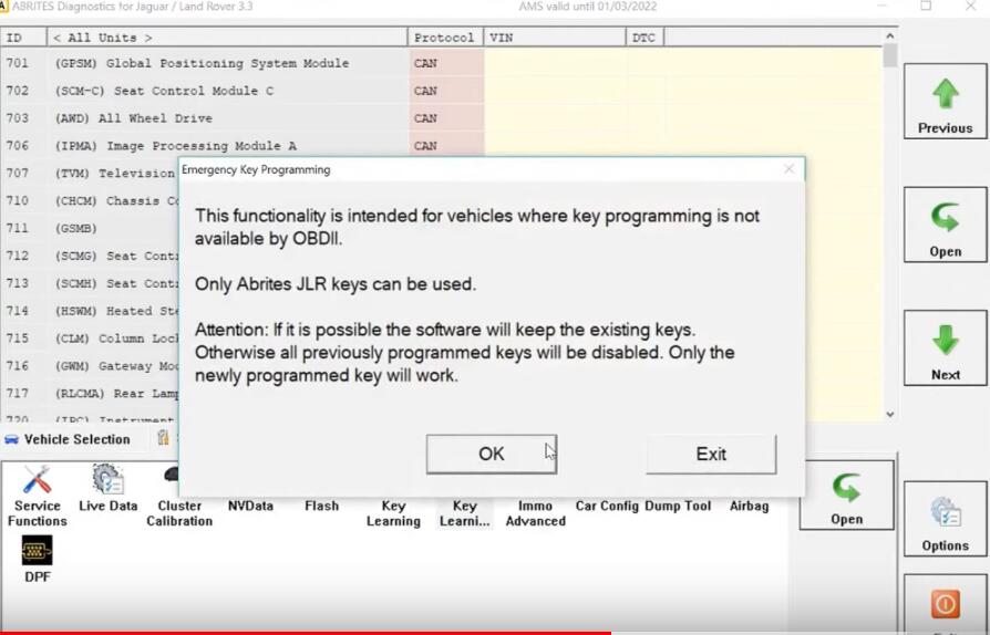 AVDI-Diagnostics-All-Keys-Lost-Programming-for-Range-Rover-2019-9